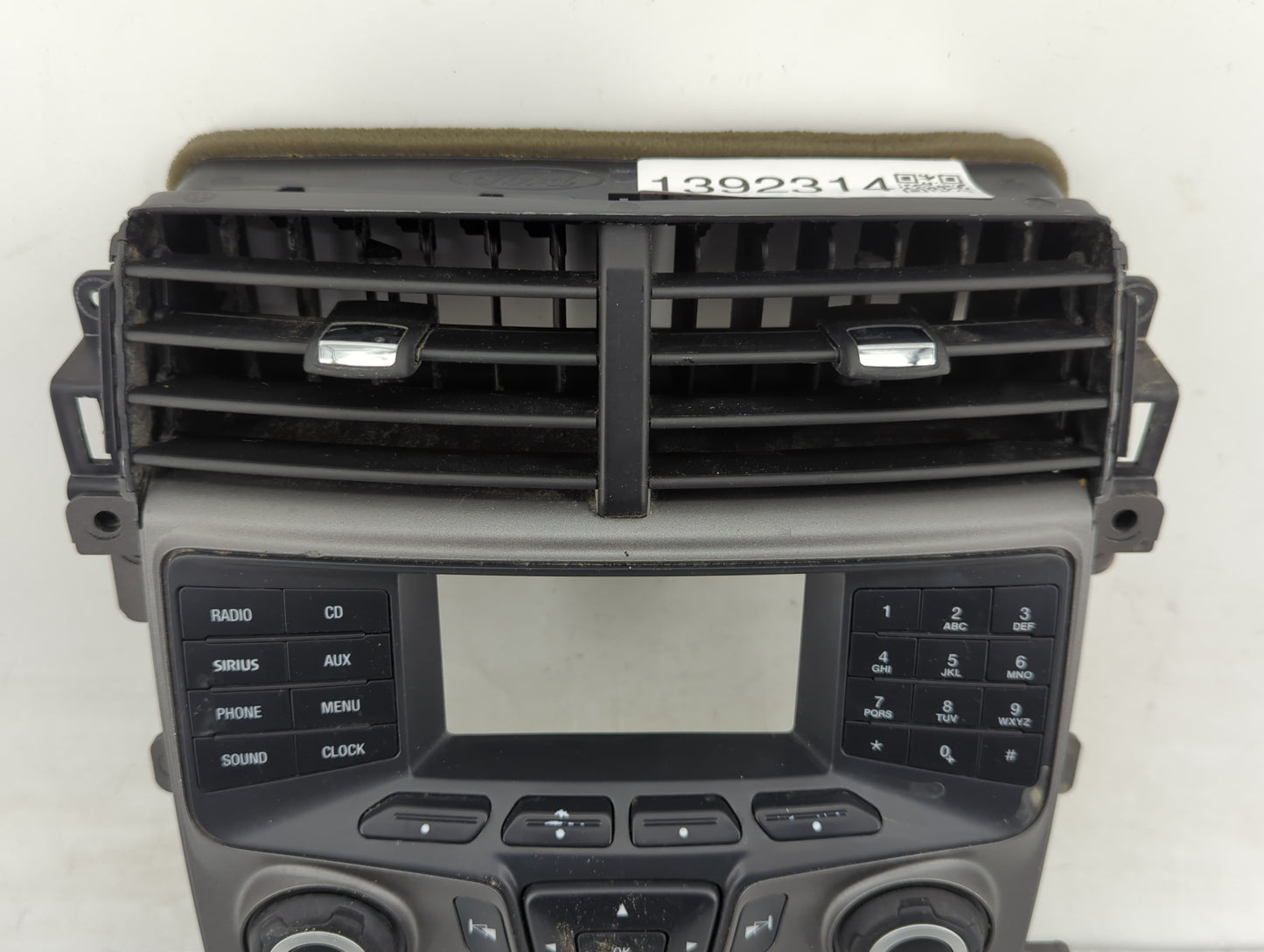 2014 Ford Edge Radio AM FM Cd Player Receiver Replacement P/N:ET4T-18A802-AA Fits OEM Used Auto Parts - Oemusedautoparts1.co