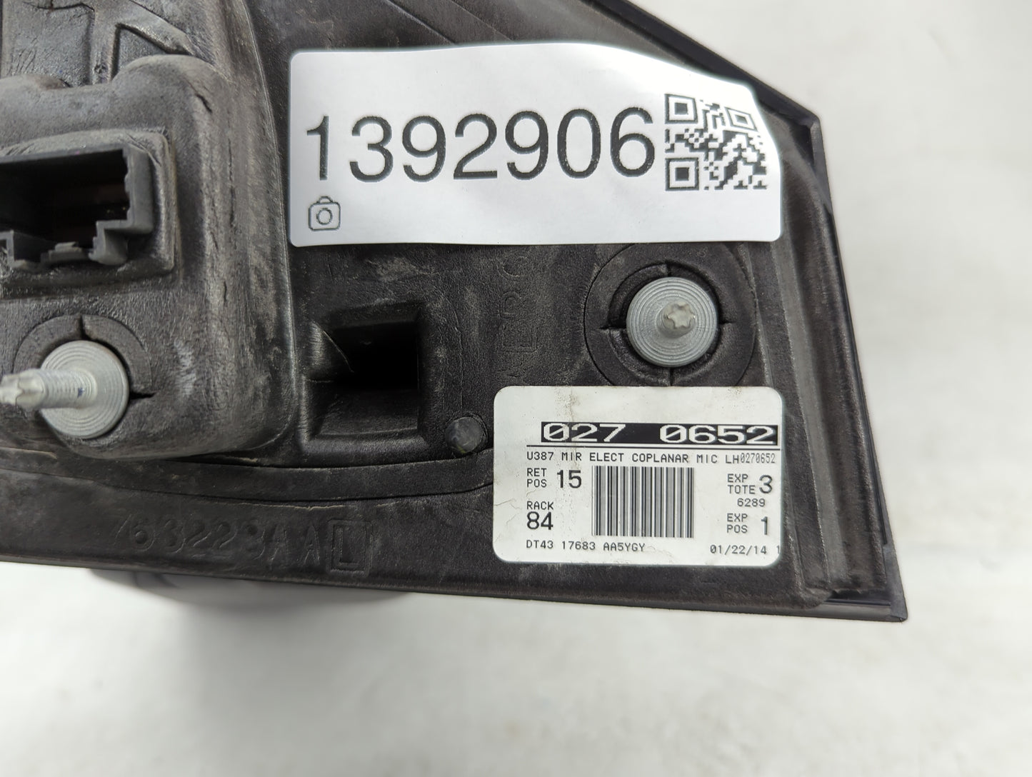 2014 Ford Edge Driver Side View Mirror - Left Door Mirror OEM Used - Oemusedautoparts1.com