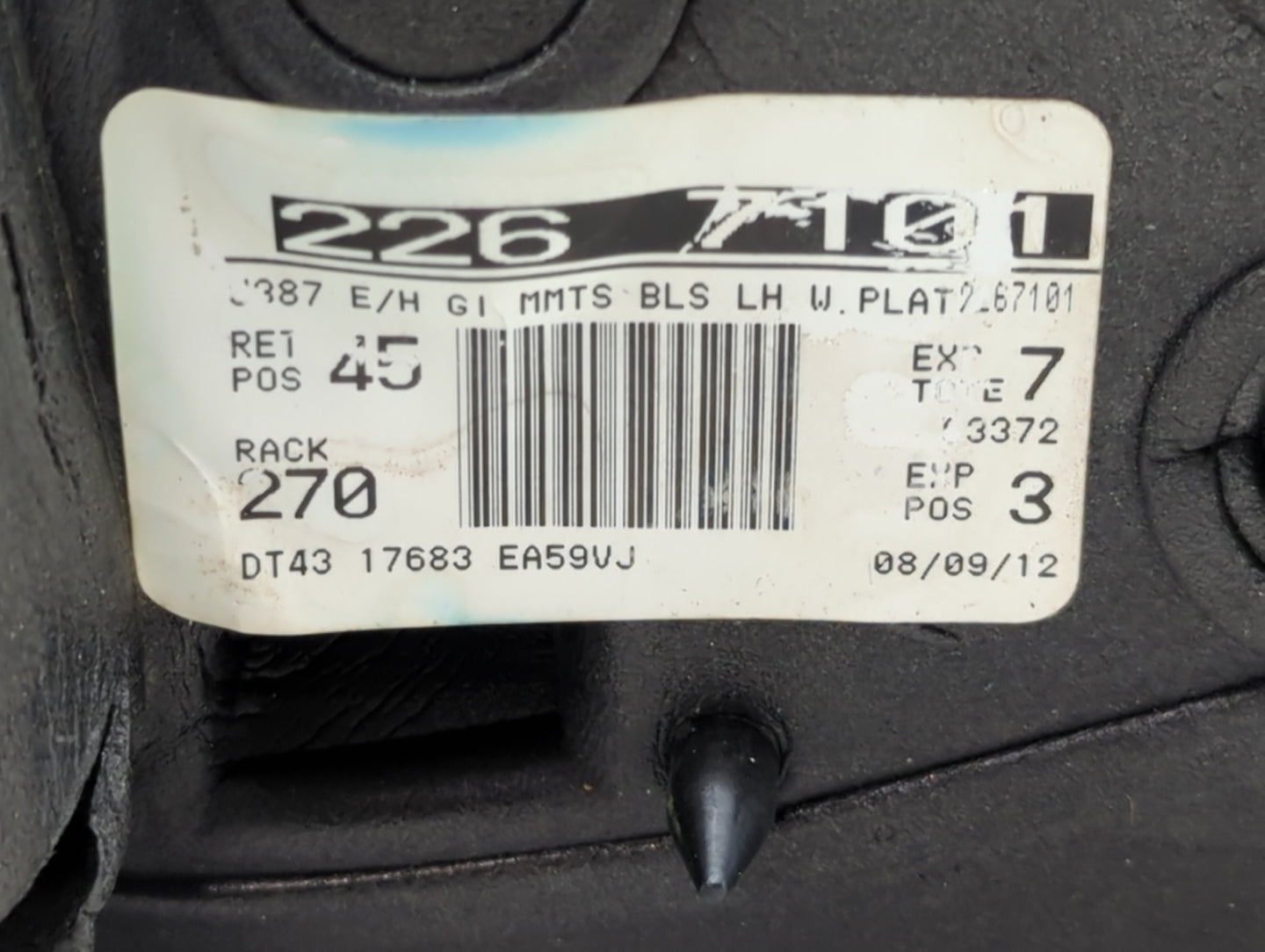 2013-2014 Ford Edge Driver Side View Mirror - Left Door Mirror OEM Used - Oemusedautoparts1.com