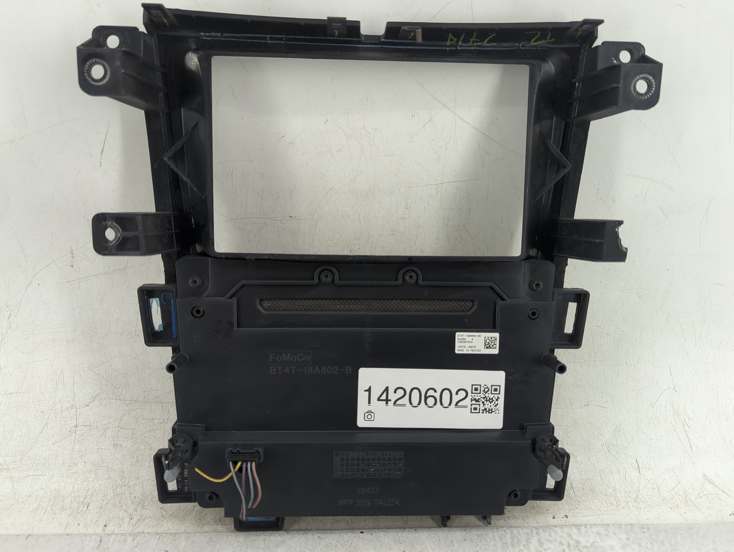 2014 Ford Edge Climate Control Module Temperature AC/Heater Replacement P/N:BT4T-18A802-B Fits OEM Used Auto Parts - Oemused