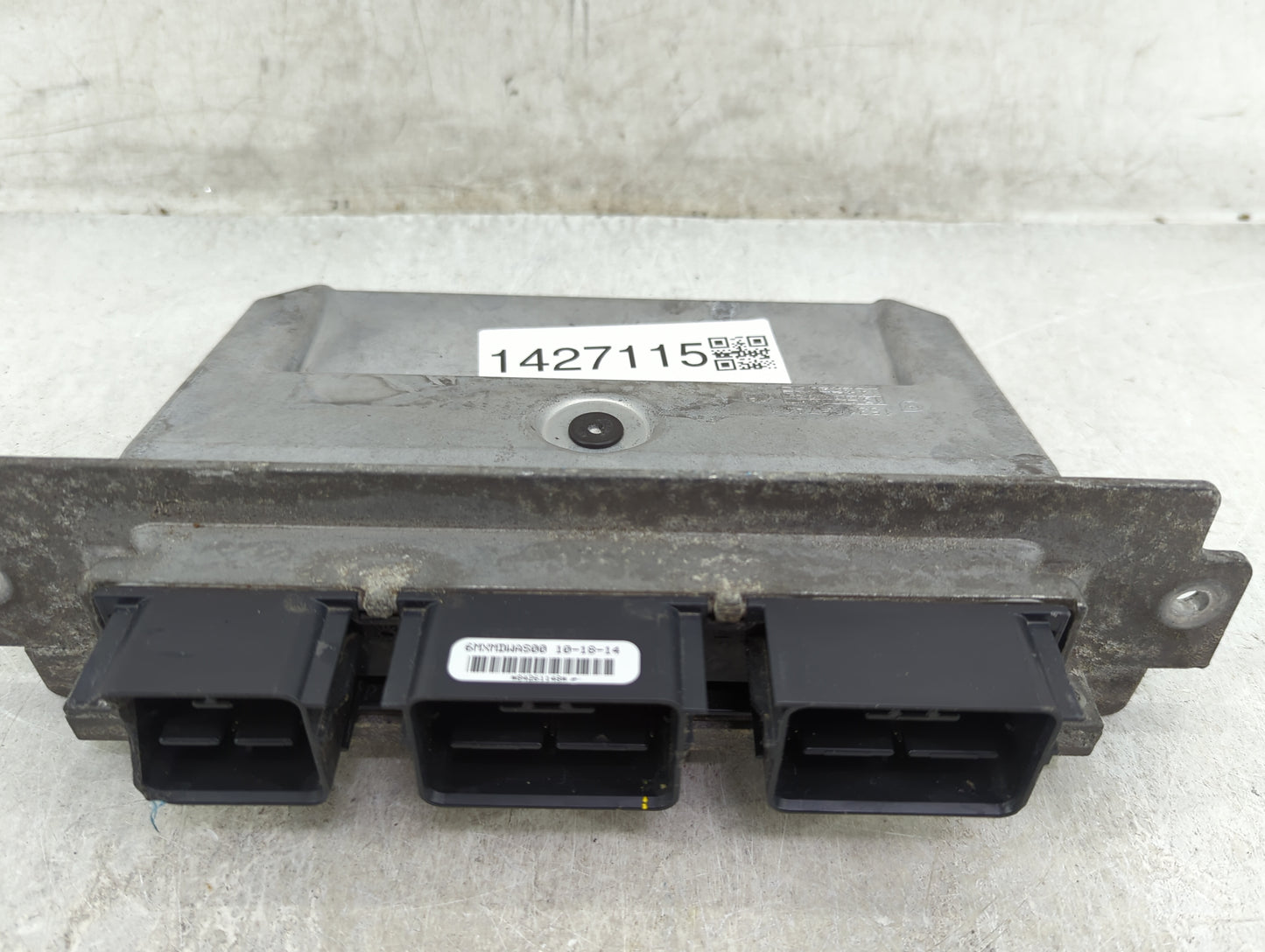 2013-2014 Ford Edge PCM Engine Control Computer ECU ECM PCU OEM P/N:6MXMDWASB5 Fits Fits 2013 2014 OEM Used Auto Parts - Oem