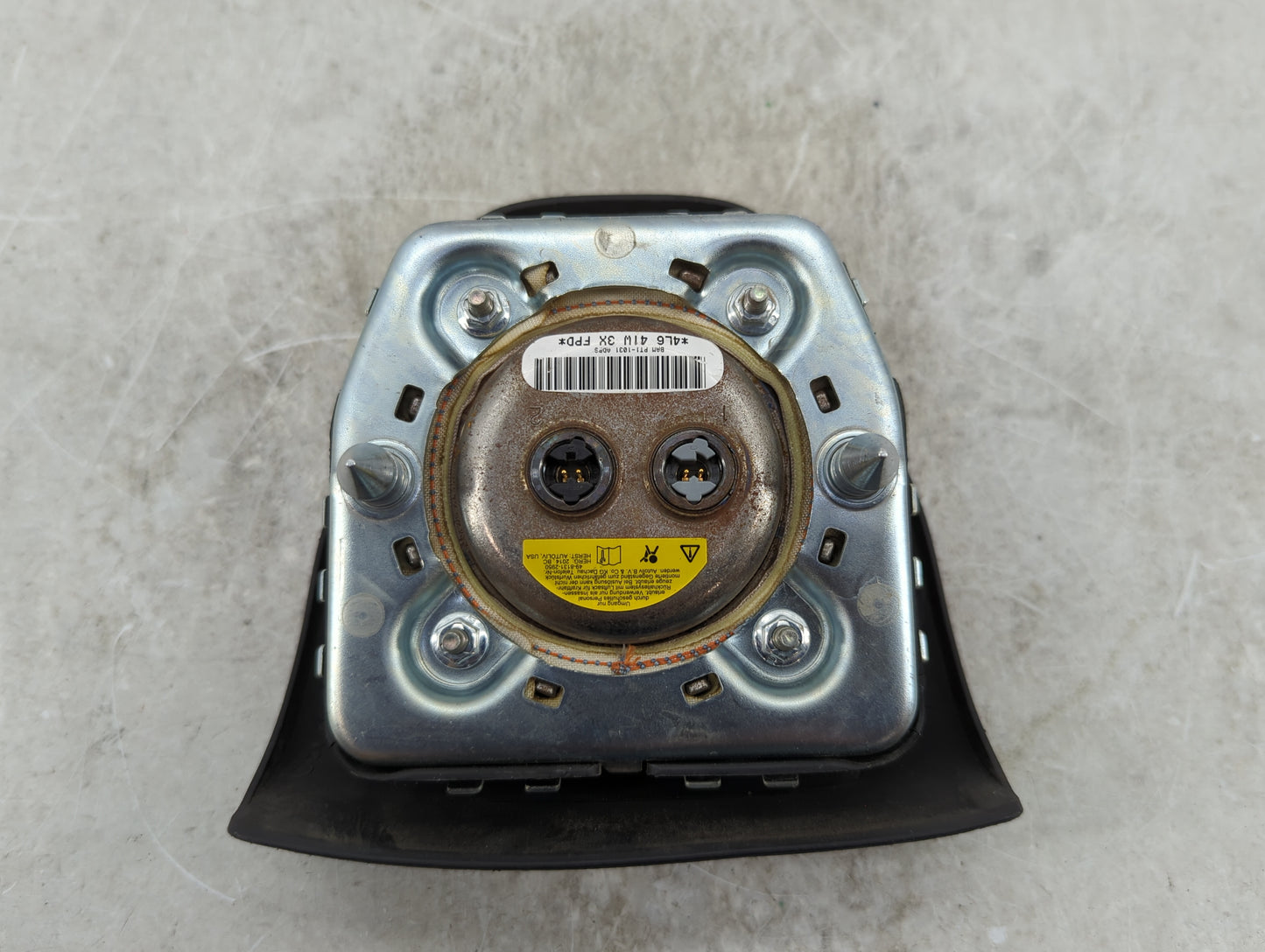 2014 Ford Edge Air Bag Driver Left Steering Wheel Mounted P/N:4L6 41W 3X FPD BAM PT1-1031 ADPS Fits OEM Used Auto Parts - Oe