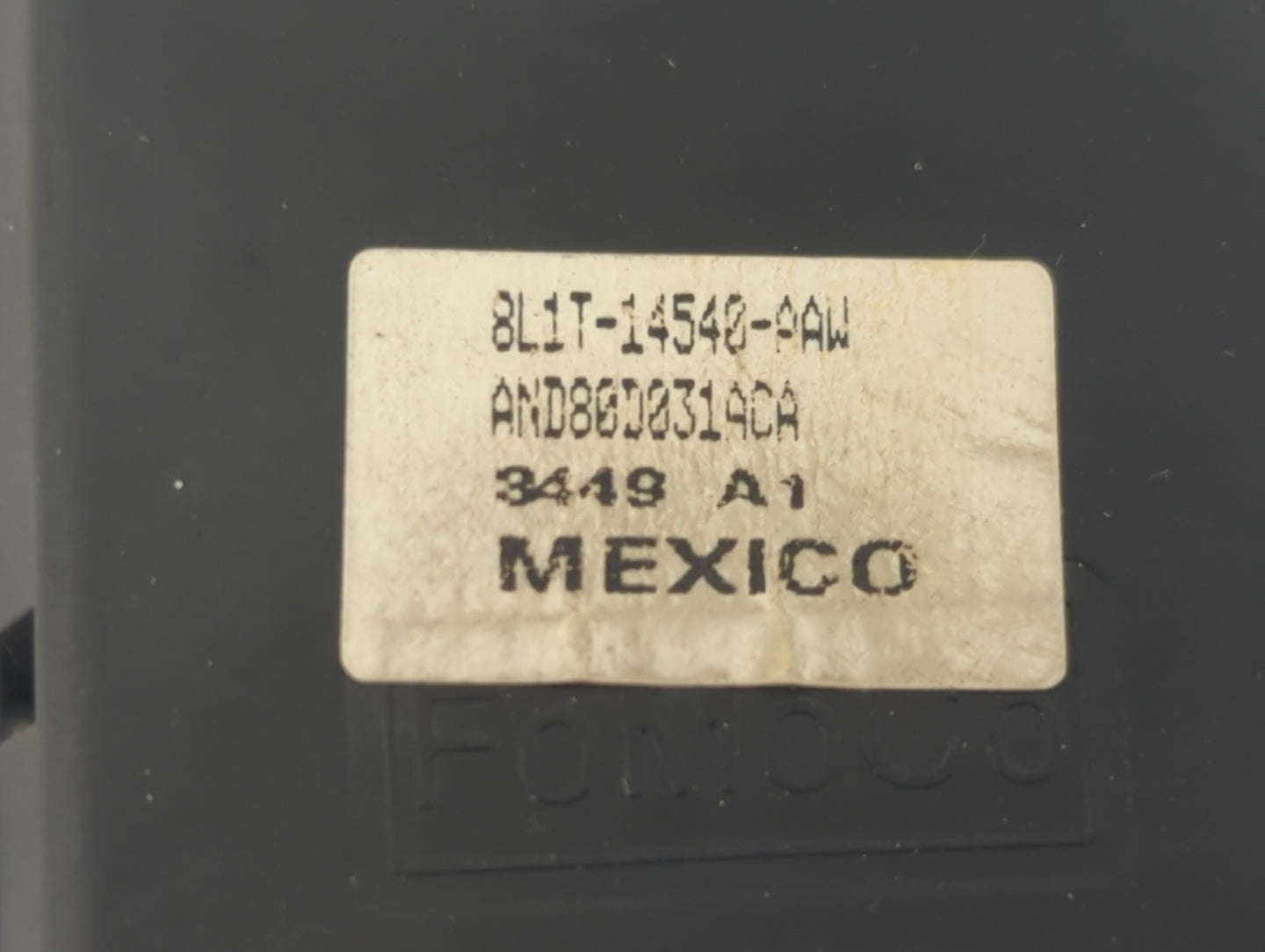 2008-2010 Ford Edge Master Power Window Switch Replacement Driver Side Left P/N:8L1T-14540-AAW AND86D031ACA Fits OEM Used Au