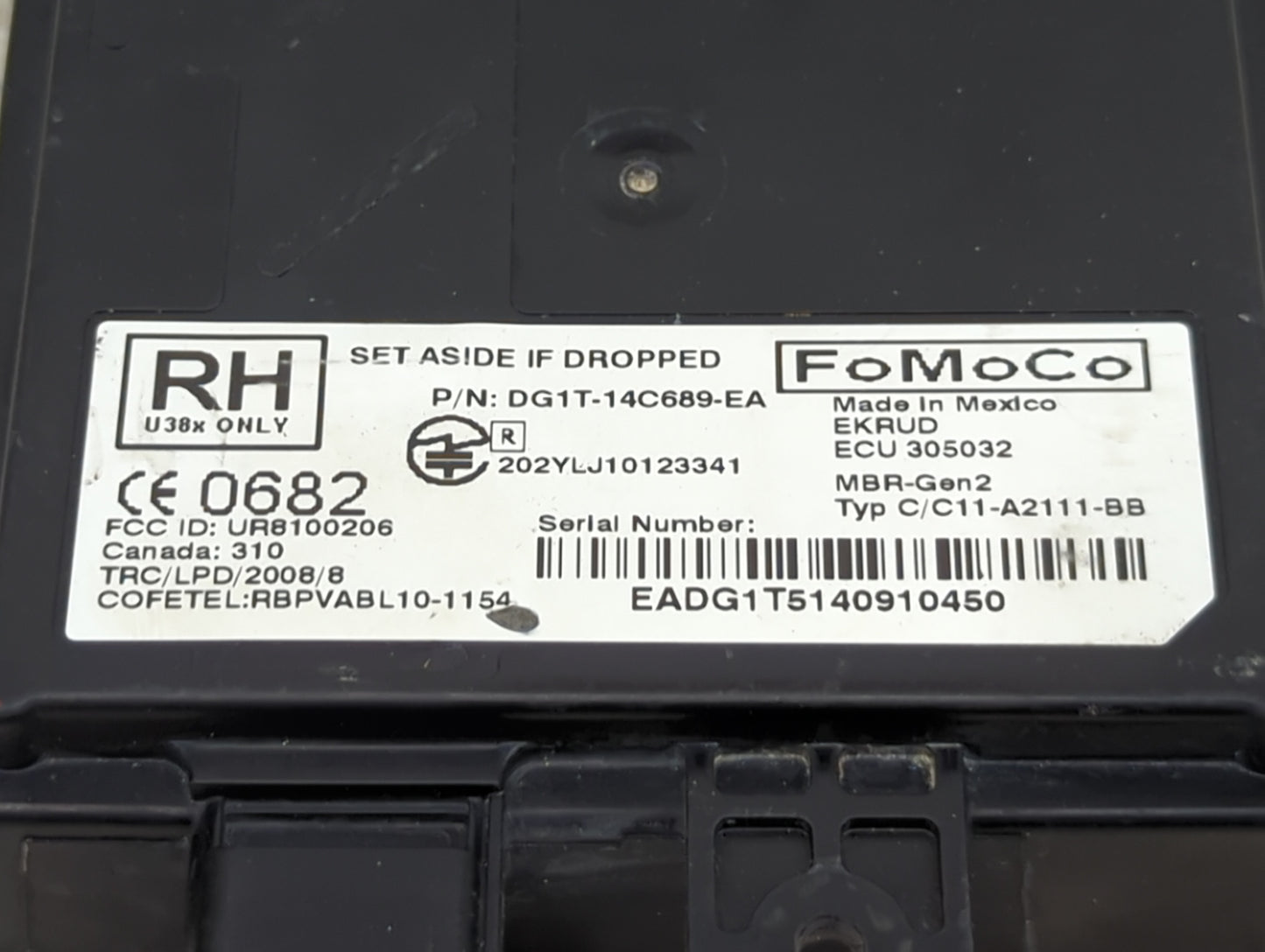 2013-2014 Ford Edge Back Up Sensor Backup Camera 1460219 - Oemusedautoparts1.com
