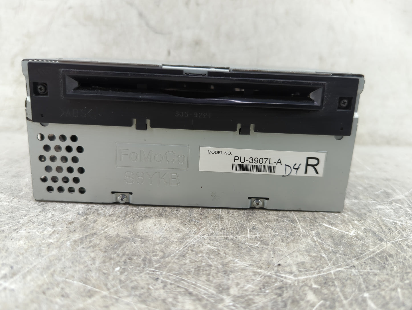 2014 Ford Edge Radio AM FM Cd Player Receiver Replacement P/N:ET4T-19C107-JA PU-3907L-A, 276-1056-65 Fits OEM Used Auto Part