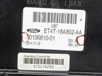 2014 Ford Edge Climate Control Module Temperature AC/Heater Replacement P/N:ET4T-18A802-AA 10106810-01 Fits OEM Used Auto Pa