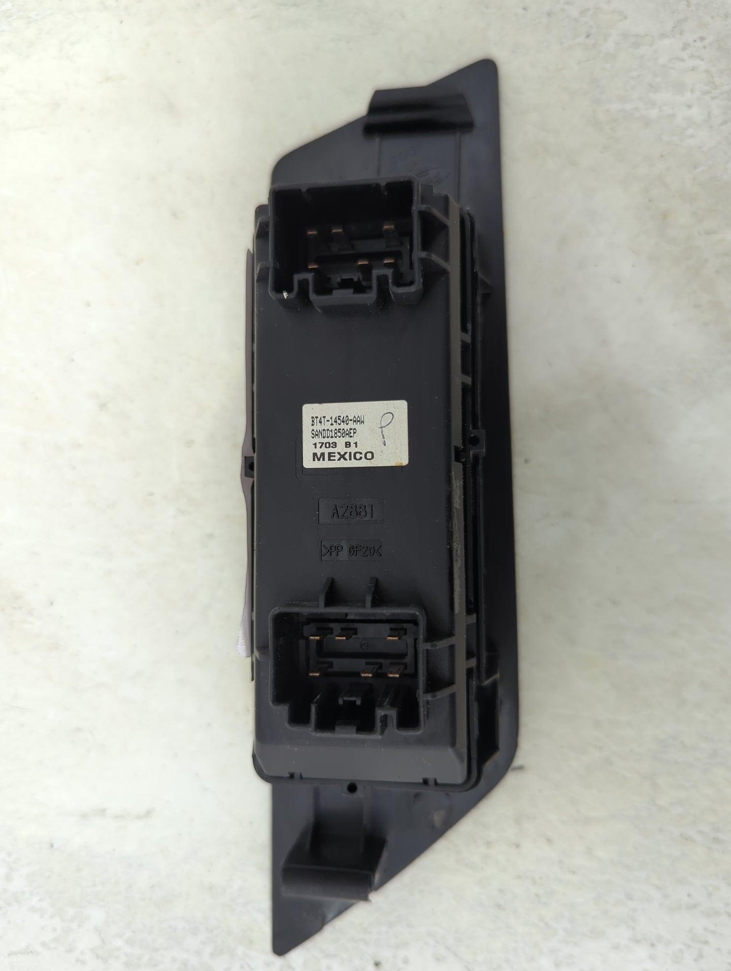 2011-2014 Ford Edge Master Power Window Switch Replacement Driver Side Left P/N:BT4T-14540-AAW SANDD1850AEP Fits OEM Used Au