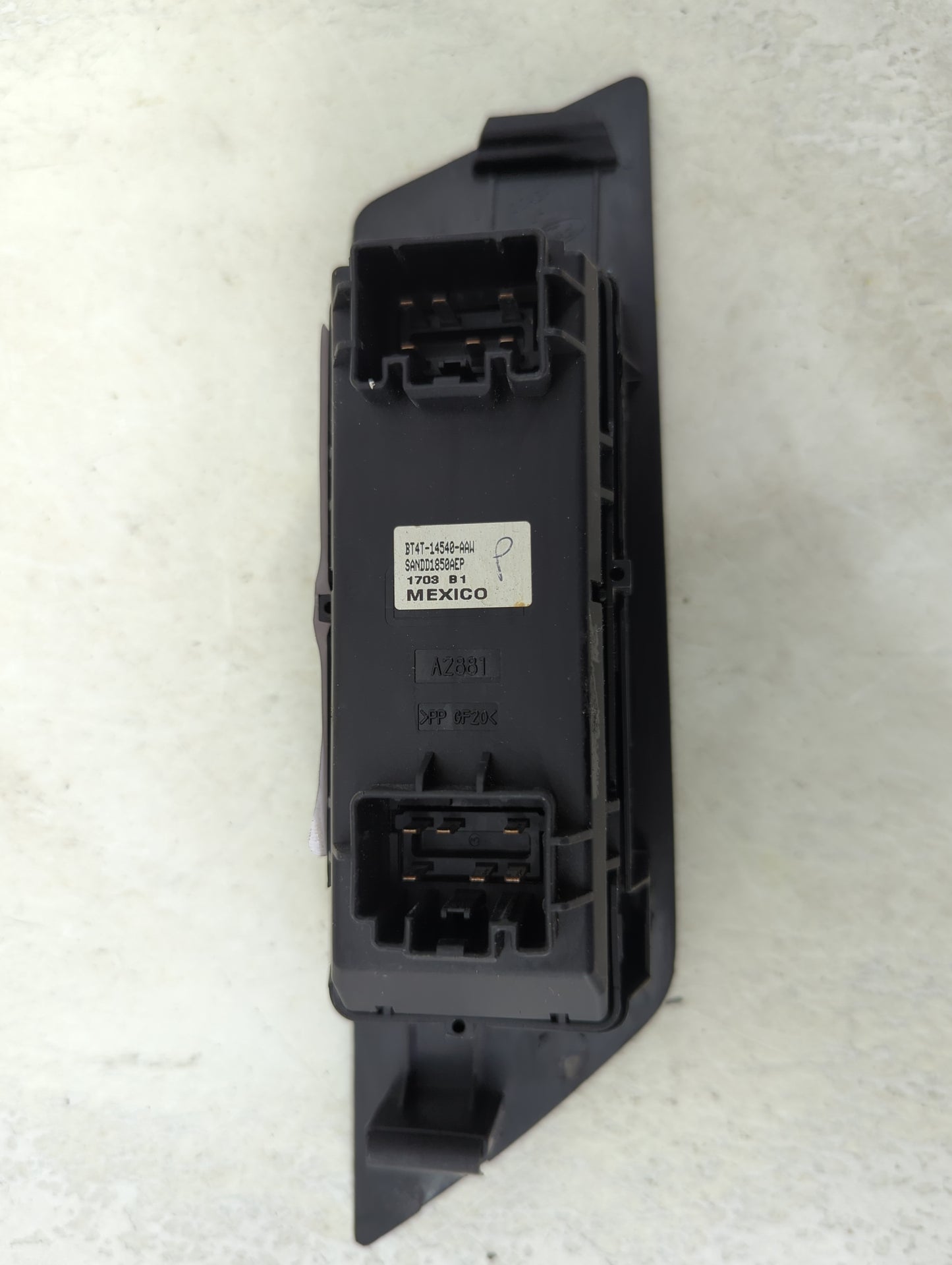 2011-2014 Ford Edge Master Power Window Switch Replacement Driver Side Left P/N:BT4T-14540-AAW SANDD1850AEP Fits OEM Used Au