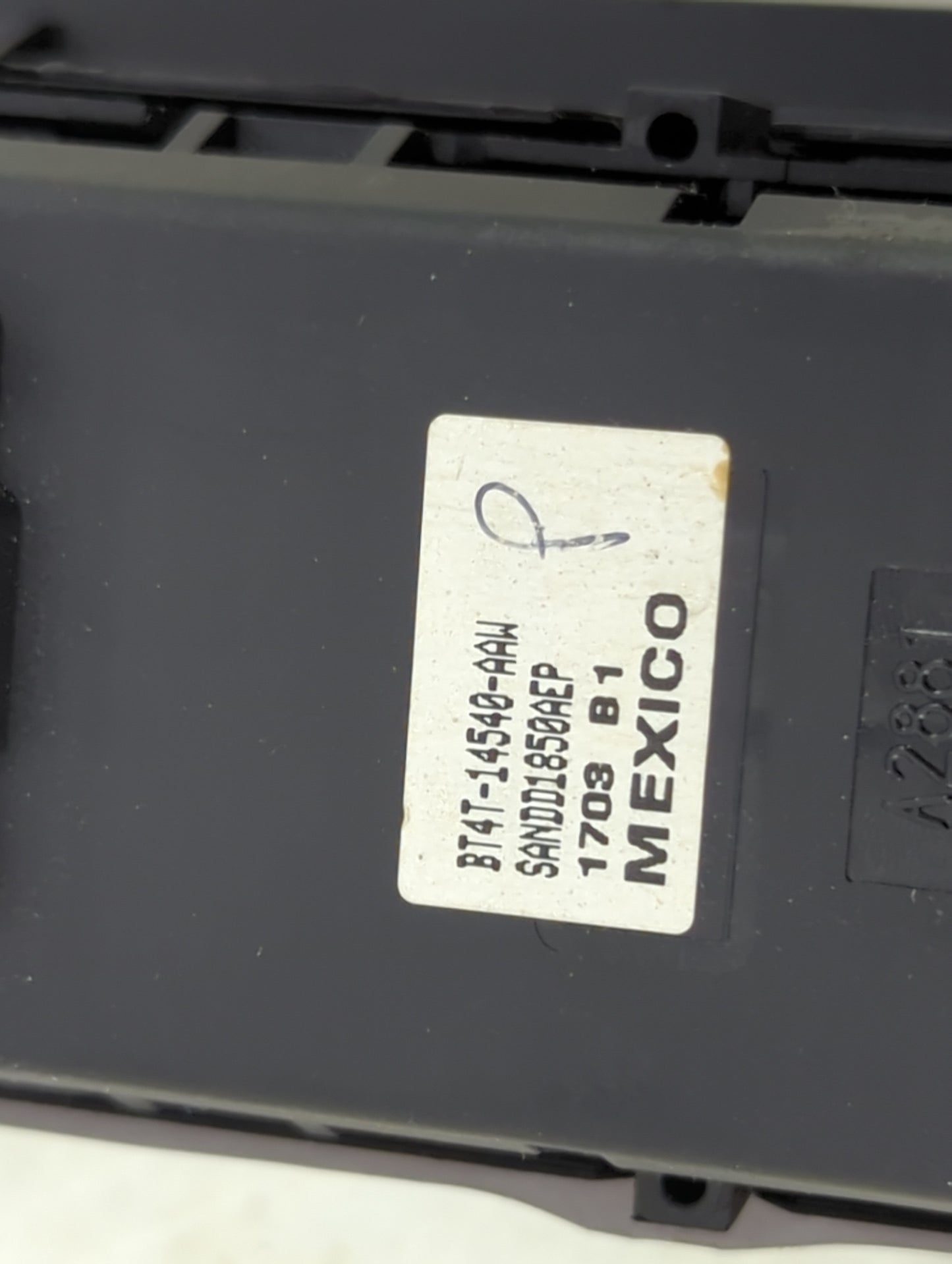 2011-2014 Ford Edge Master Power Window Switch Replacement Driver Side Left P/N:BT4T-14540-AAW SANDD1850AEP Fits OEM Used Au
