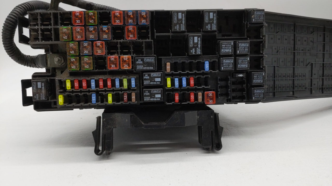 2012-2014 Ford Edge Fusebox Fuse Box Panel Relay Module P/N:CT4T-14290-JK Fits Fits 2012 2013 2014 OEM Used Auto Parts - Oem