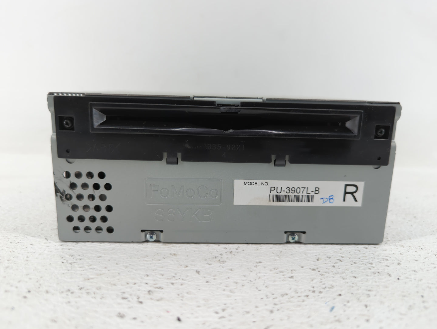 2014 Ford Edge Radio AM FM Cd Player Receiver Replacement P/N:ET4T-19C107-NA ET4T-19C107-MA Fits Fits 2015 OEM Used Auto Par