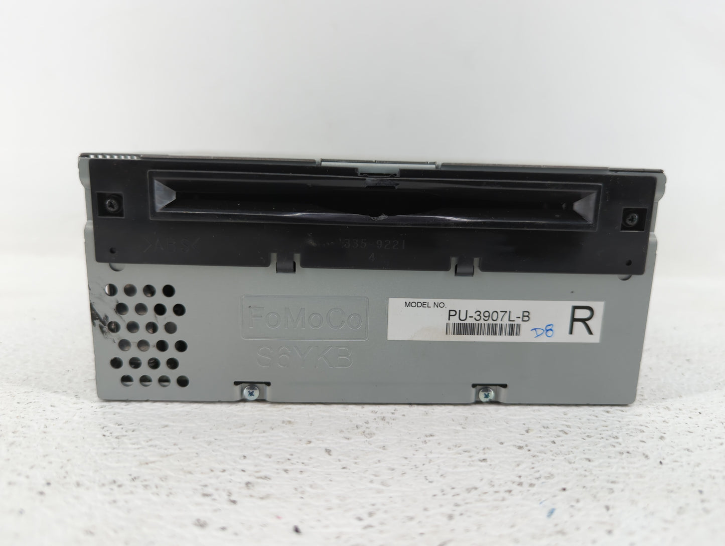 2014 Ford Edge Radio AM FM Cd Player Receiver Replacement P/N:ET4T-19C107-NA ET4T-19C107-MA Fits Fits 2015 OEM Used Auto Par