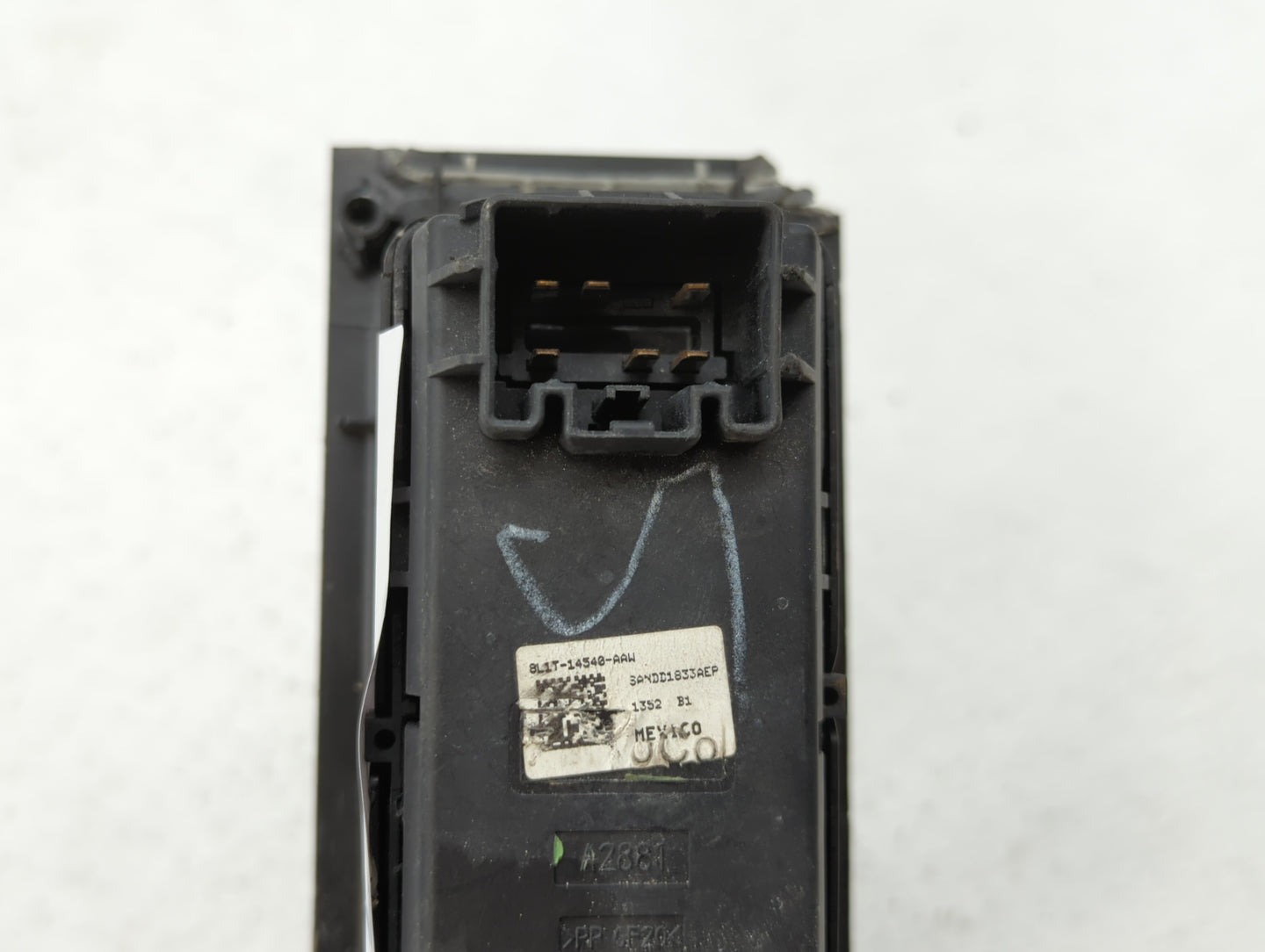2011-2014 Ford Edge Master Power Window Switch Replacement Driver Side Left P/N:8L1T-14540-AAW BT43-78237-B11 Fits OEM Used 