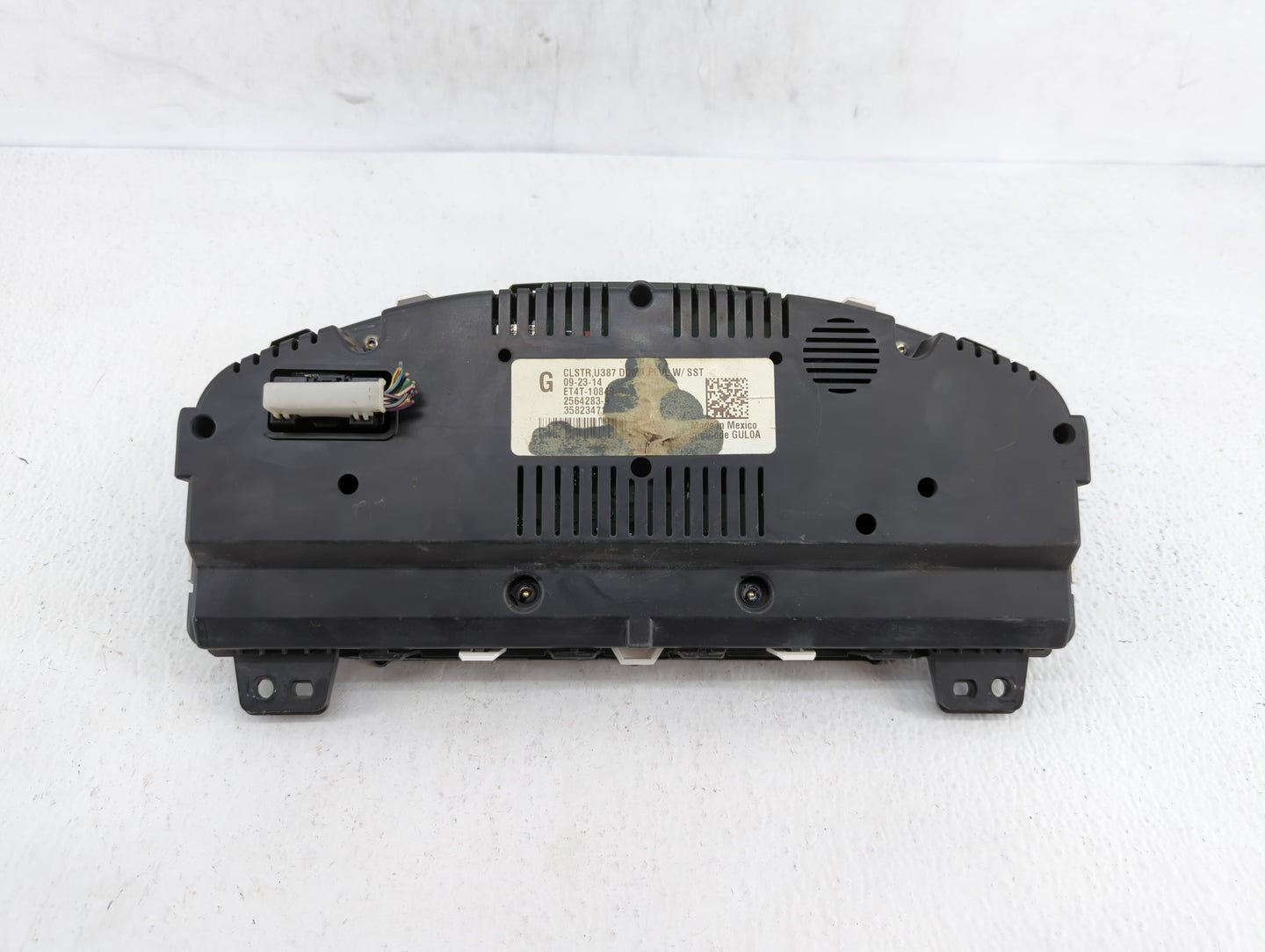 2014 Ford Edge Instrument Cluster Speedometer Gauges P/N:ET4T-10849-GL ET4T-10849-GJ Fits OEM Used Auto Parts - Oemusedautop