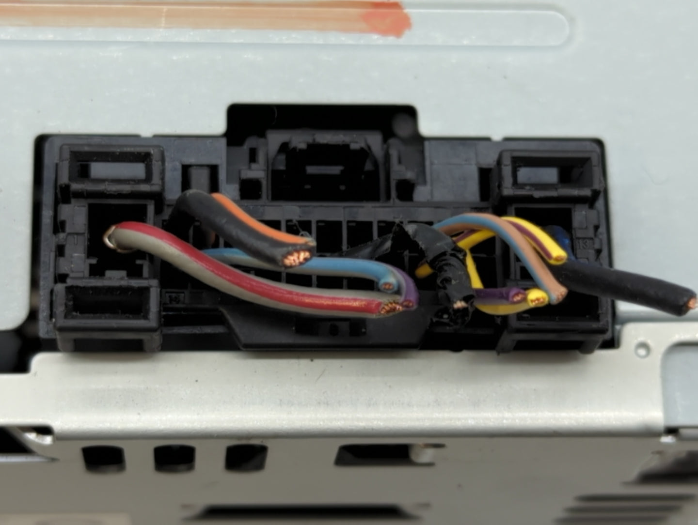 2014 Ford Edge Radio AM FM Cd Player Receiver Replacement P/N:ET4T-19C107-KA Fits OEM Used Auto Parts - Oemusedautoparts1.co