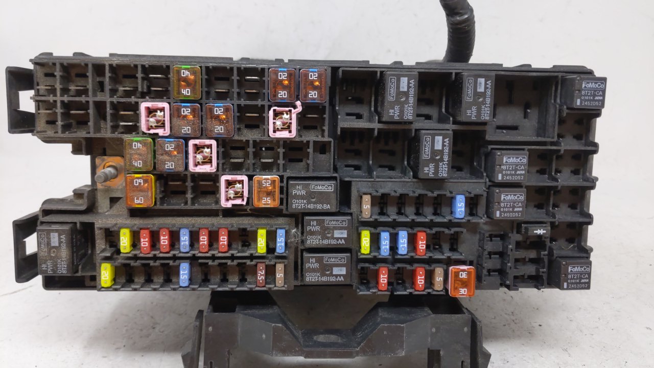 2012-2014 Ford Edge Fusebox Fuse Box Panel Relay Module P/N:CT4T-14290-NF Fits Fits 2012 2013 2014 OEM Used Auto Parts - Oem