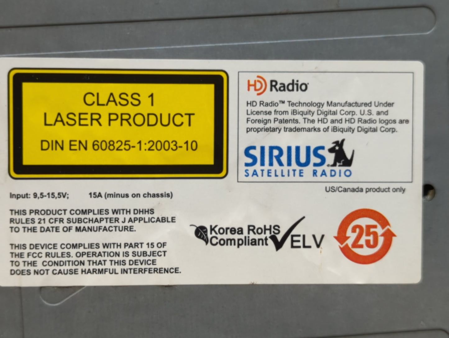 2013-2014 Ford Edge Am Fm Cd Player Radio Receiver - Oemusedautoparts1.com