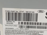 2014-2014 Ford Edge Am Fm Cd Player Radio Receiver - Oemusedautoparts1.com