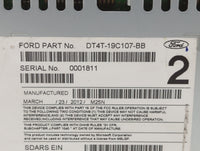 2013-2014 Ford Edge Am Fm Cd Player Radio Receiver - Oemusedautoparts1.com