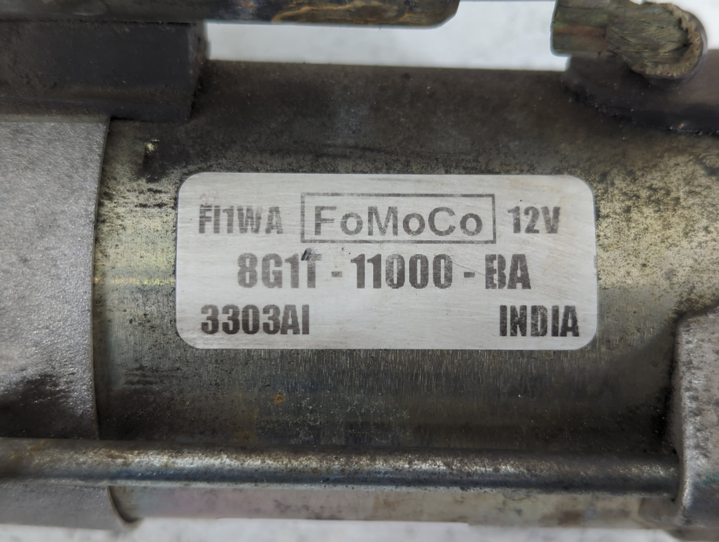 2007-2018 Ford Edge Car Starter Motor Solenoid OEM P/N:8G1T-11000-BA Fits OEM Used Auto Parts - Oemusedautoparts1.com