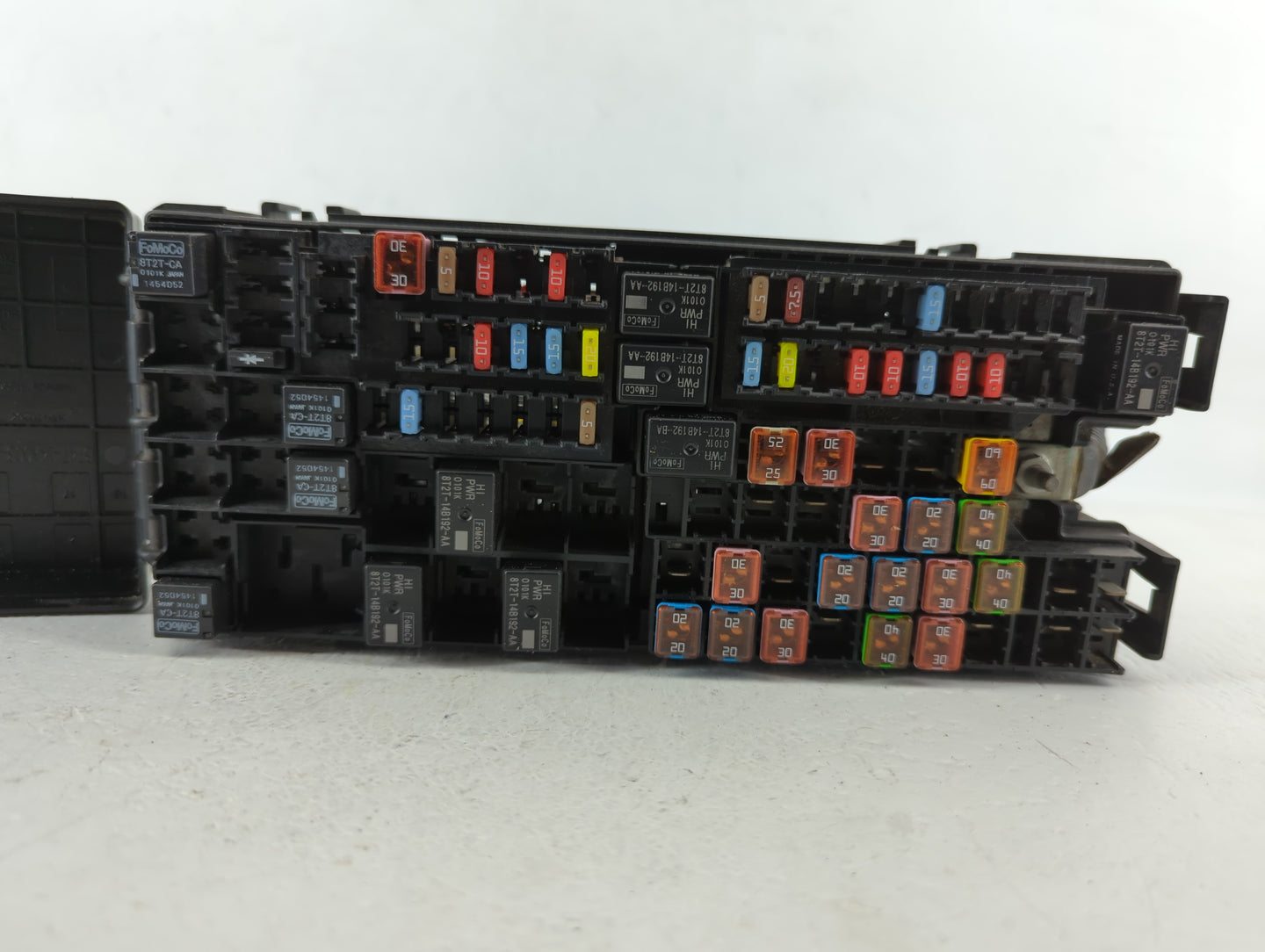 2012-2014 Ford Edge Fusebox Fuse Box Panel Relay Module P/N:BT4T-14A003-AA Fits Fits 2012 2013 2014 OEM Used Auto Parts - Oe