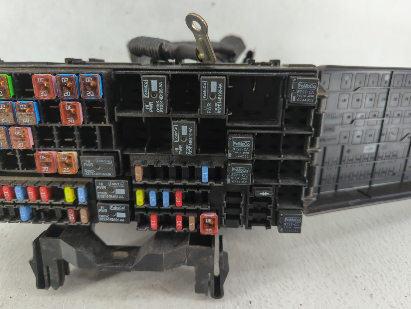 2012-2014 Ford Edge Fusebox Fuse Box Panel Relay Module P/N:CT4T-14290-LK Fits Fits 2012 2013 2014 OEM Used Auto Parts - Oem