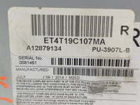 2013-2015 Ford Edge Radio AM FM Cd Player Receiver Replacement P/N:ET4T19C107MA A12879134 Fits Fits 2013 2014 2015 OEM Used 