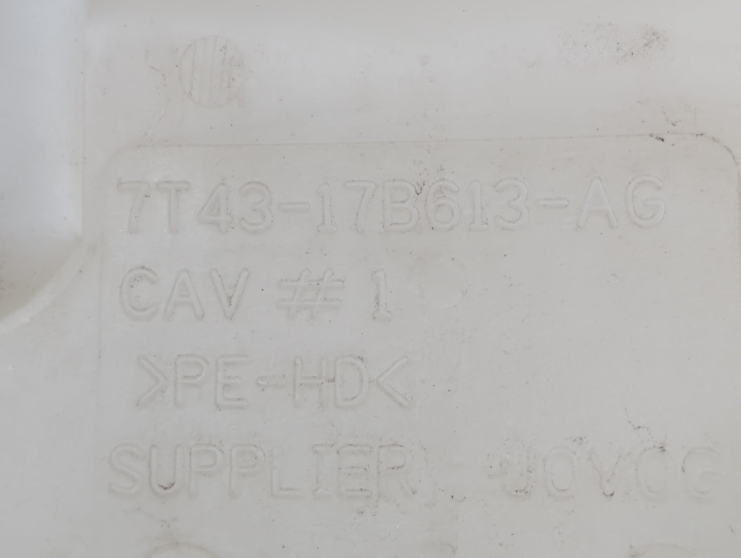 2007-2014 Ford Edge Windshield Washer Fluid Reservoir Bottle Oem - Oemusedautoparts1.com