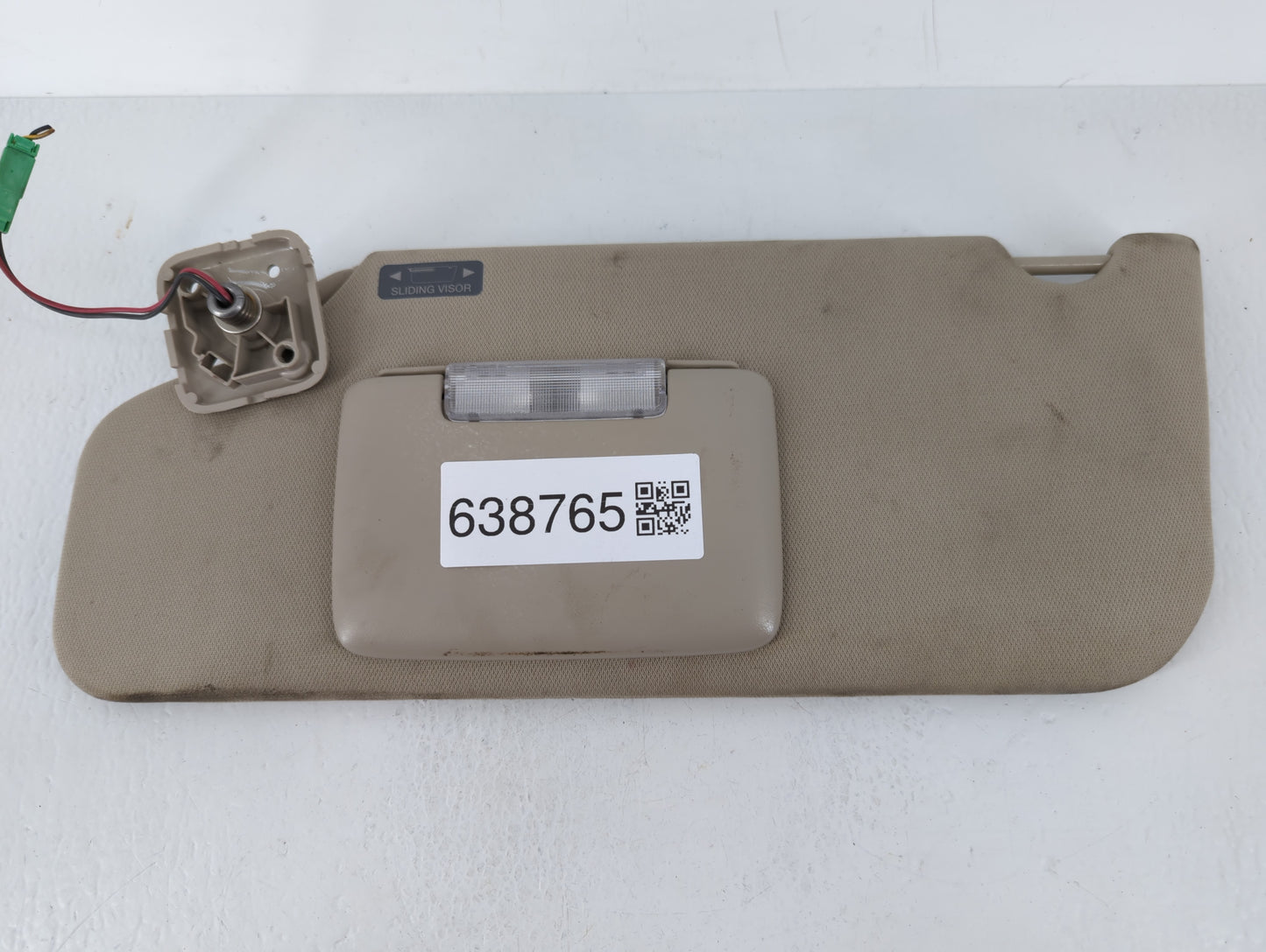 2011-2014 Ford Edge Sun Visor Shade Replacement Passenger Right Mirror Fits Fits 2011 2012 2013 2014 2015 OEM Used Auto Part