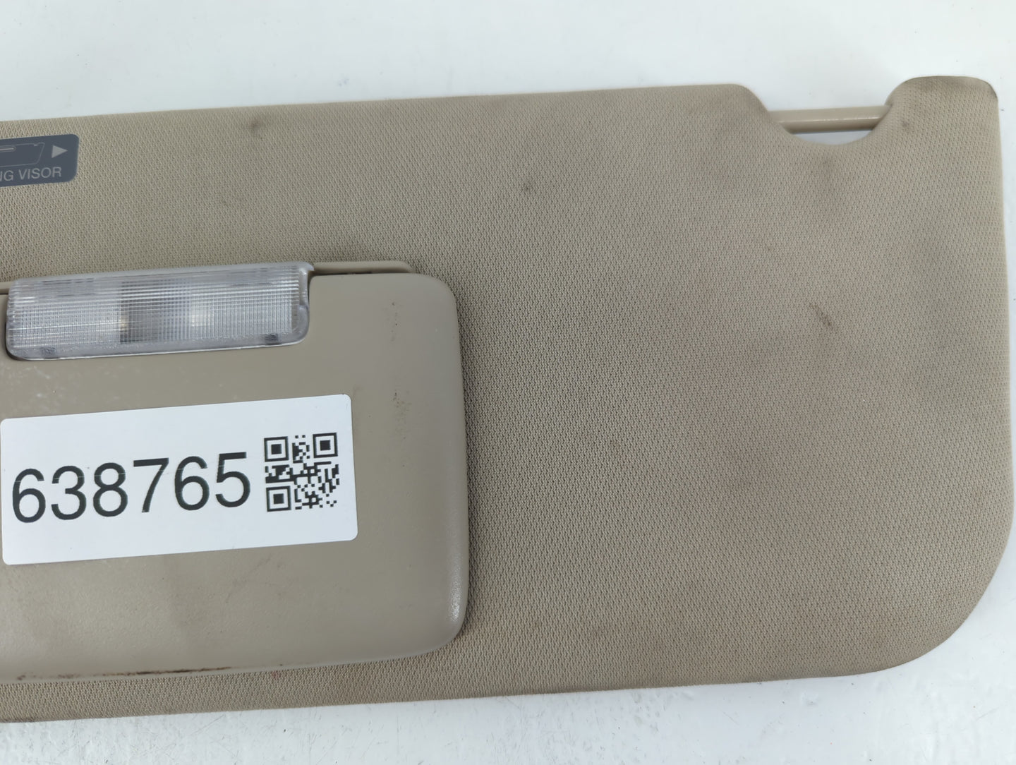 2011-2014 Ford Edge Sun Visor Shade Replacement Passenger Right Mirror Fits Fits 2011 2012 2013 2014 2015 OEM Used Auto Part
