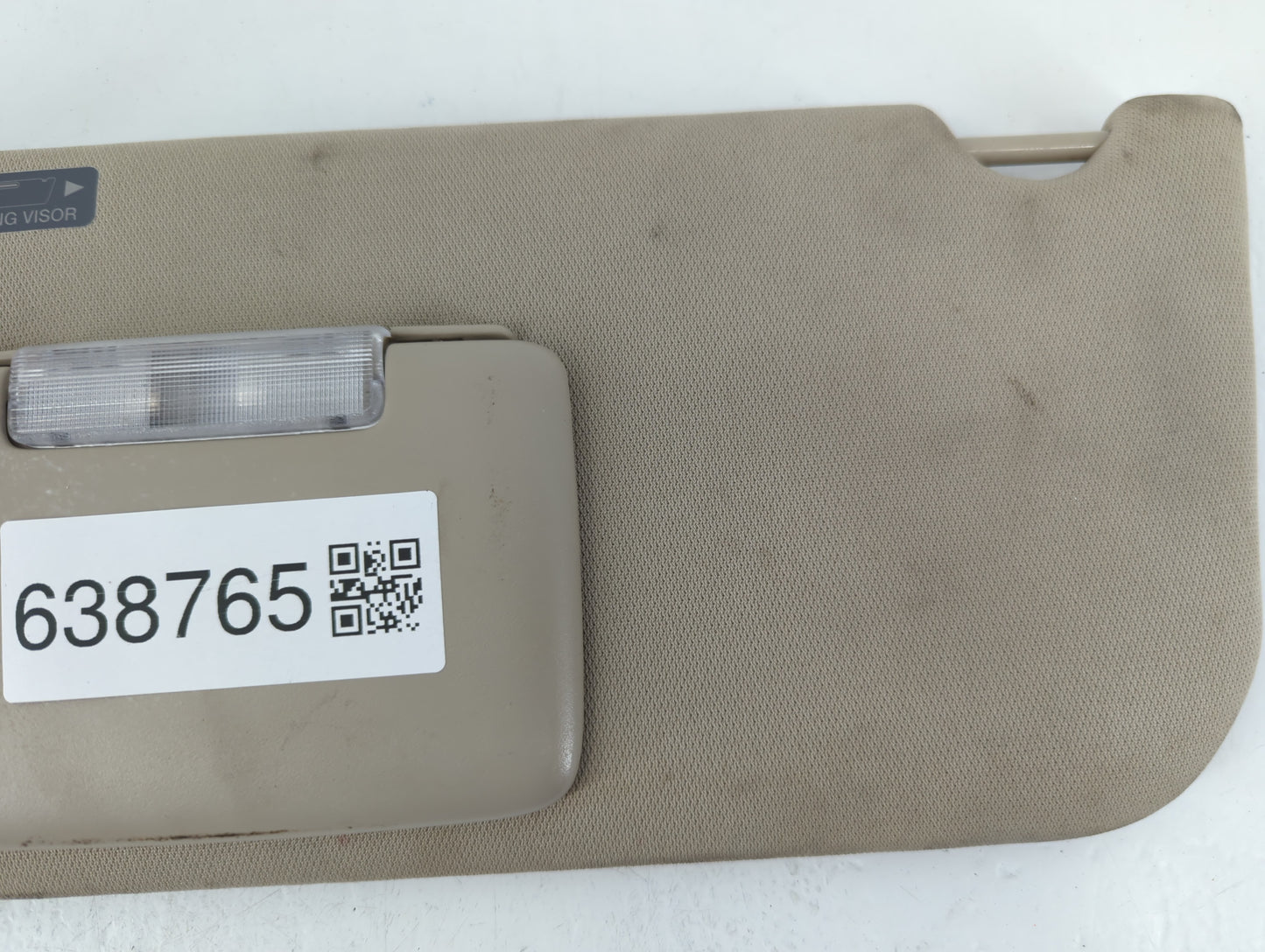 2011-2014 Ford Edge Sun Visor Shade Replacement Passenger Right Mirror Fits Fits 2011 2012 2013 2014 2015 OEM Used Auto Part