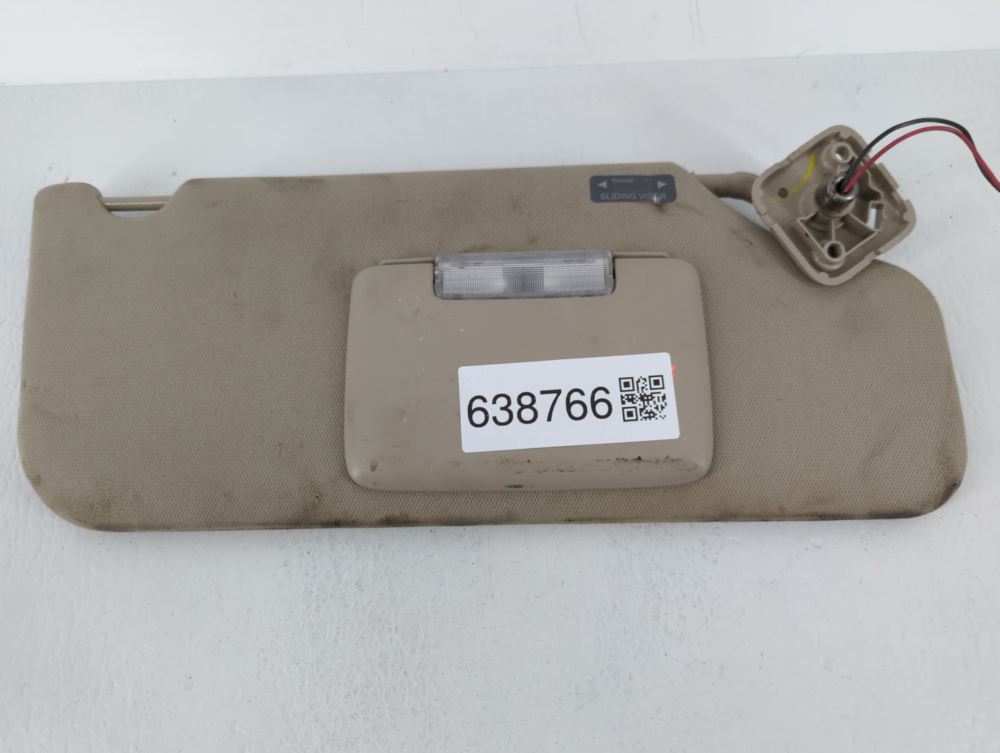 2011-2014 Ford Edge Sun Visor Shade Replacement Driver Left Mirror Fits Fits 2011 2012 2013 2014 OEM Used Auto Parts - Oemus