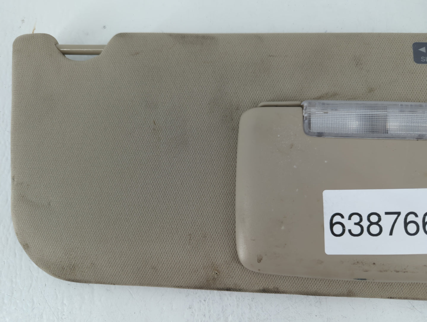 2011-2014 Ford Edge Sun Visor Shade Replacement Driver Left Mirror Fits Fits 2011 2012 2013 2014 OEM Used Auto Parts - Oemus