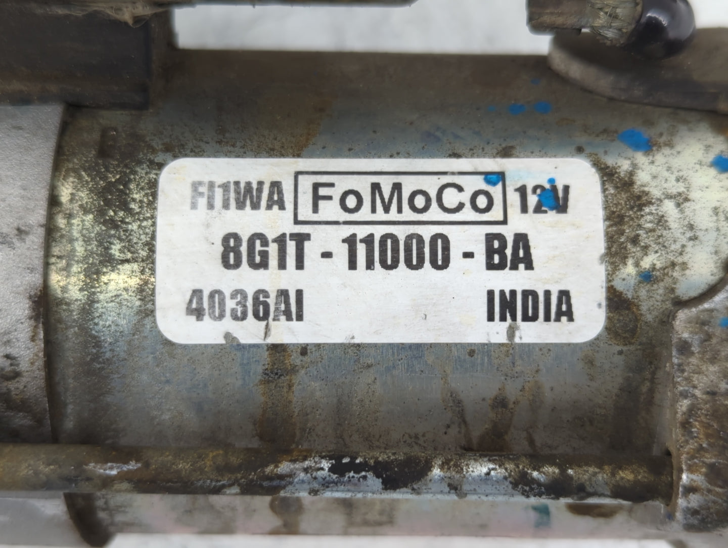 2007-2018 Ford Edge Car Starter Motor Solenoid OEM P/N:8G1T-11000-BA 8G1T-11000-AA Fits OEM Used Auto Parts - Oemusedautopar