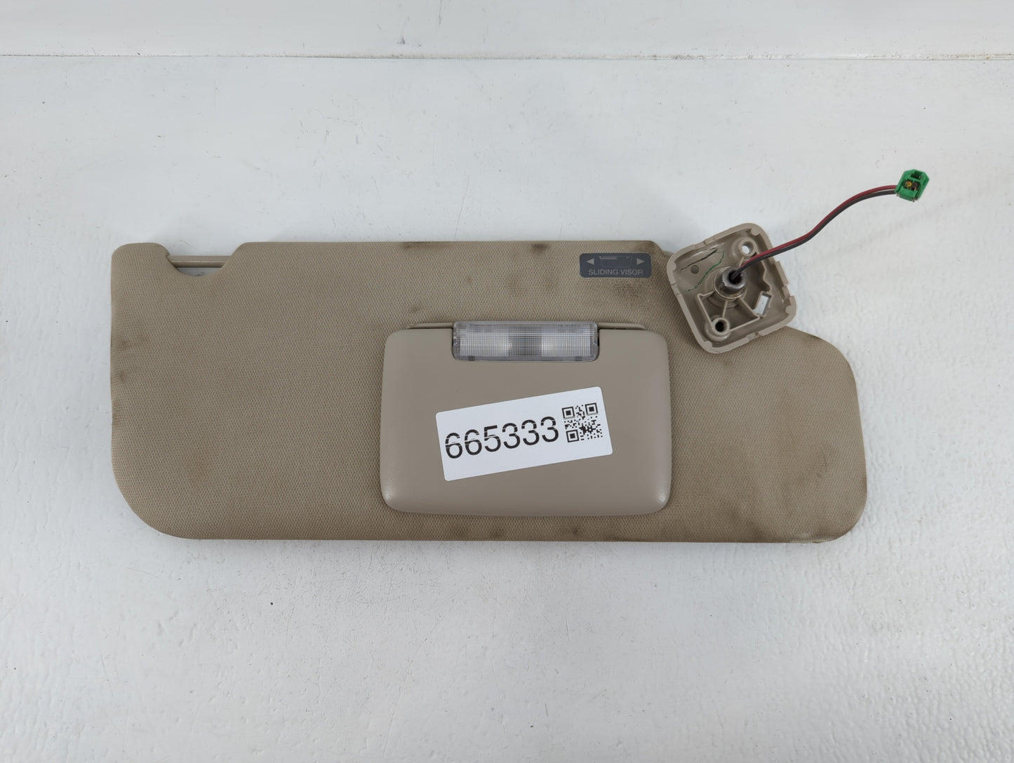 2011-2014 Ford Edge Sun Visor Shade Replacement Passenger Right Mirror Fits Fits 2011 2012 2013 2014 2015 OEM Used Auto Part