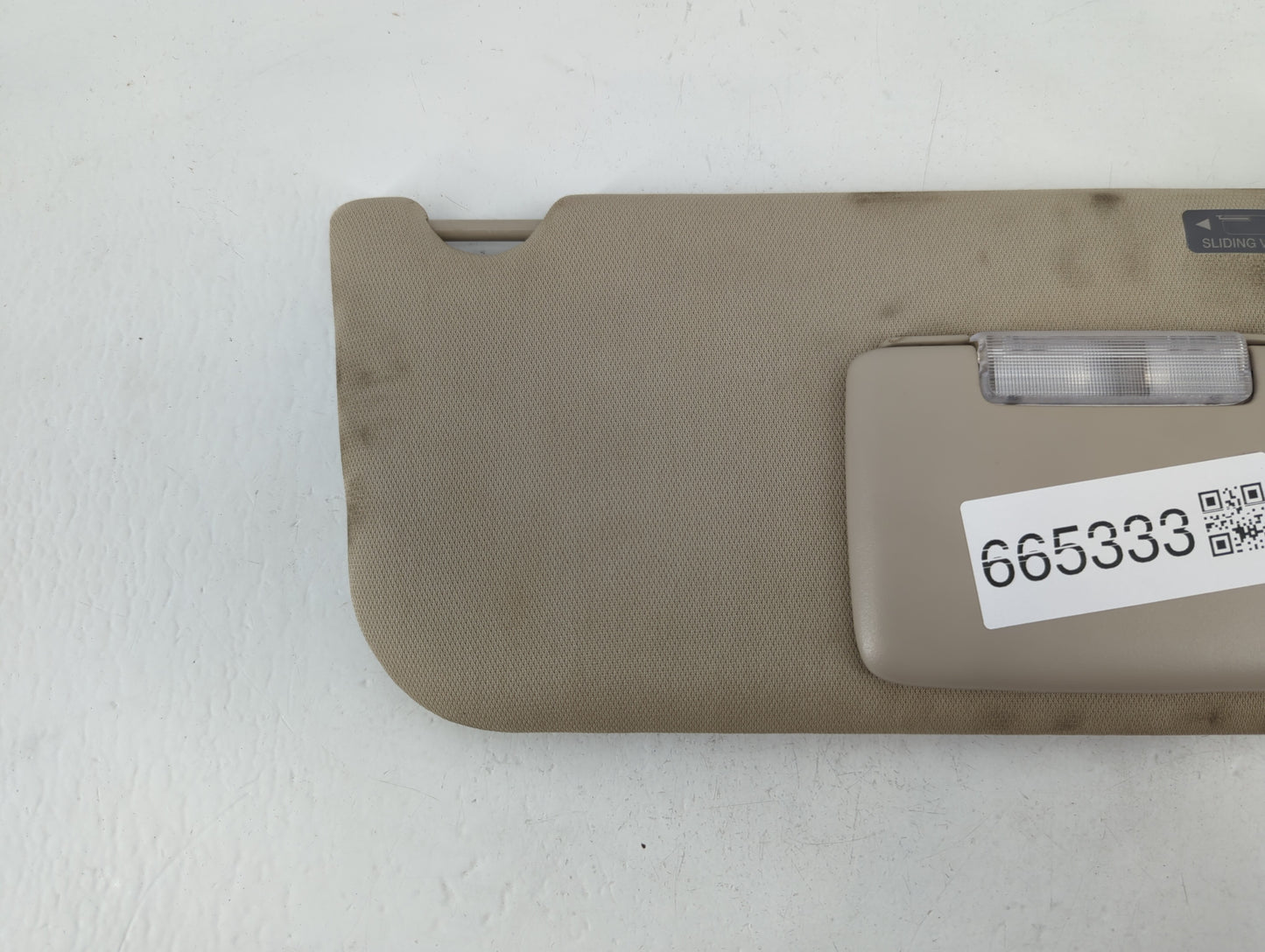 2011-2014 Ford Edge Sun Visor Shade Replacement Passenger Right Mirror Fits Fits 2011 2012 2013 2014 2015 OEM Used Auto Part