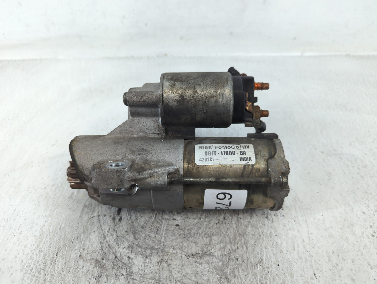 2007-2018 Ford Edge Car Starter Motor Solenoid OEM P/N:8G1T-11000-BA Fits OEM Used Auto Parts - Oemusedautoparts1.com