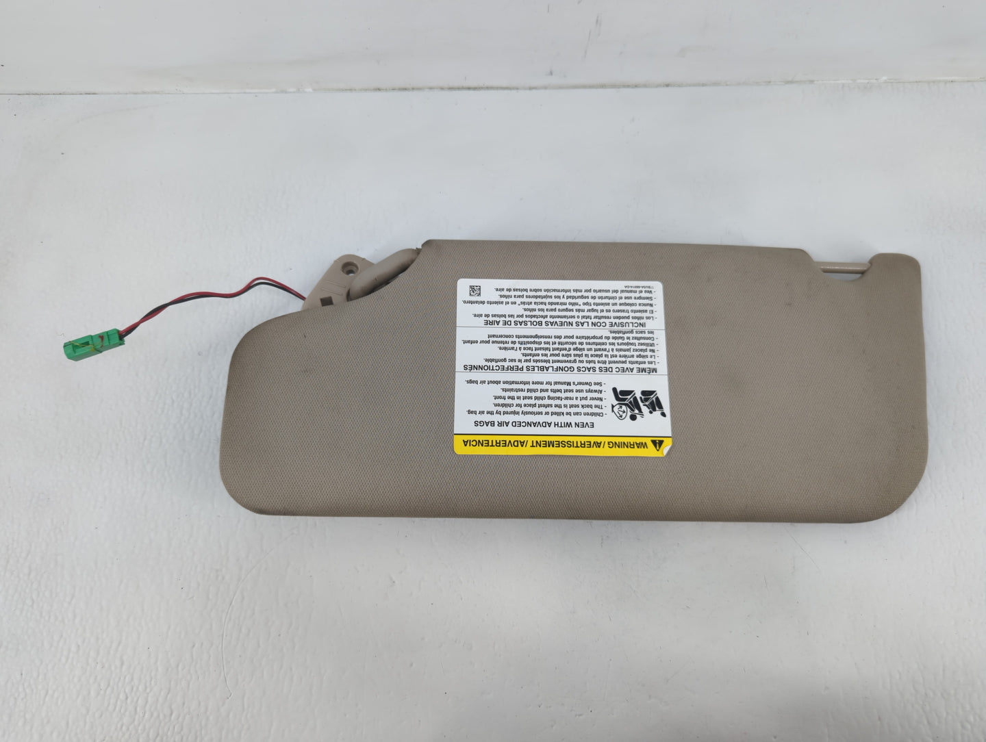 2011-2014 Ford Edge Sun Visor Shade Replacement Passenger Right Mirror Fits Fits 2011 2012 2013 2014 OEM Used Auto Parts - O