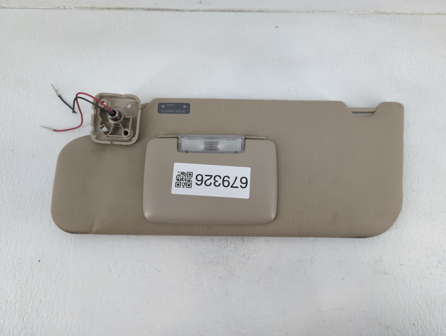 2011-2014 Ford Edge Sun Visor Shade Replacement Driver Left Mirror Fits Fits 2011 2012 2013 2014 OEM Used Auto Parts - Oemus