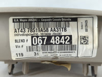 2014 Ford Edge Overhead Roof Console - Oemusedautoparts1.com