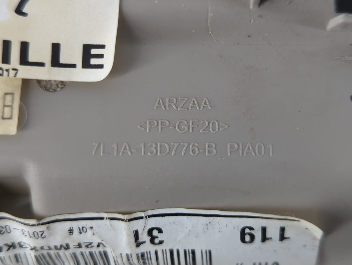 2014 Ford Edge Overhead Roof Console - Oemusedautoparts1.com