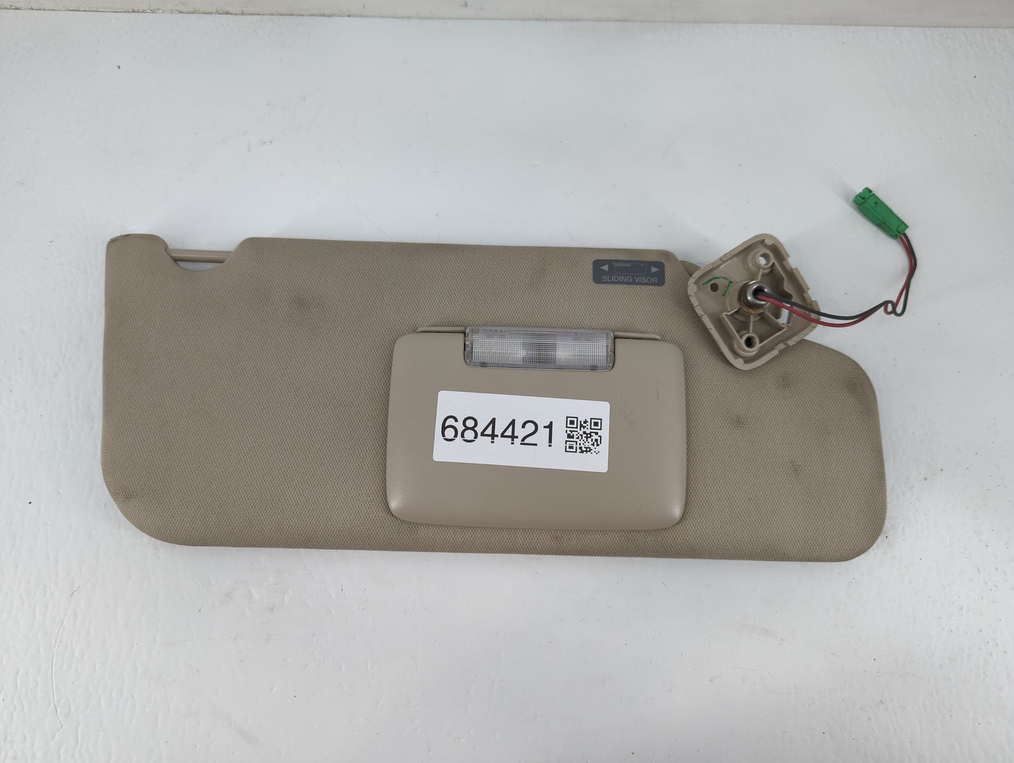 2011-2014 Ford Edge Sun Visor Shade Replacement Passenger Right Mirror Fits Fits 2011 2012 2013 2014 2015 OEM Used Auto Part