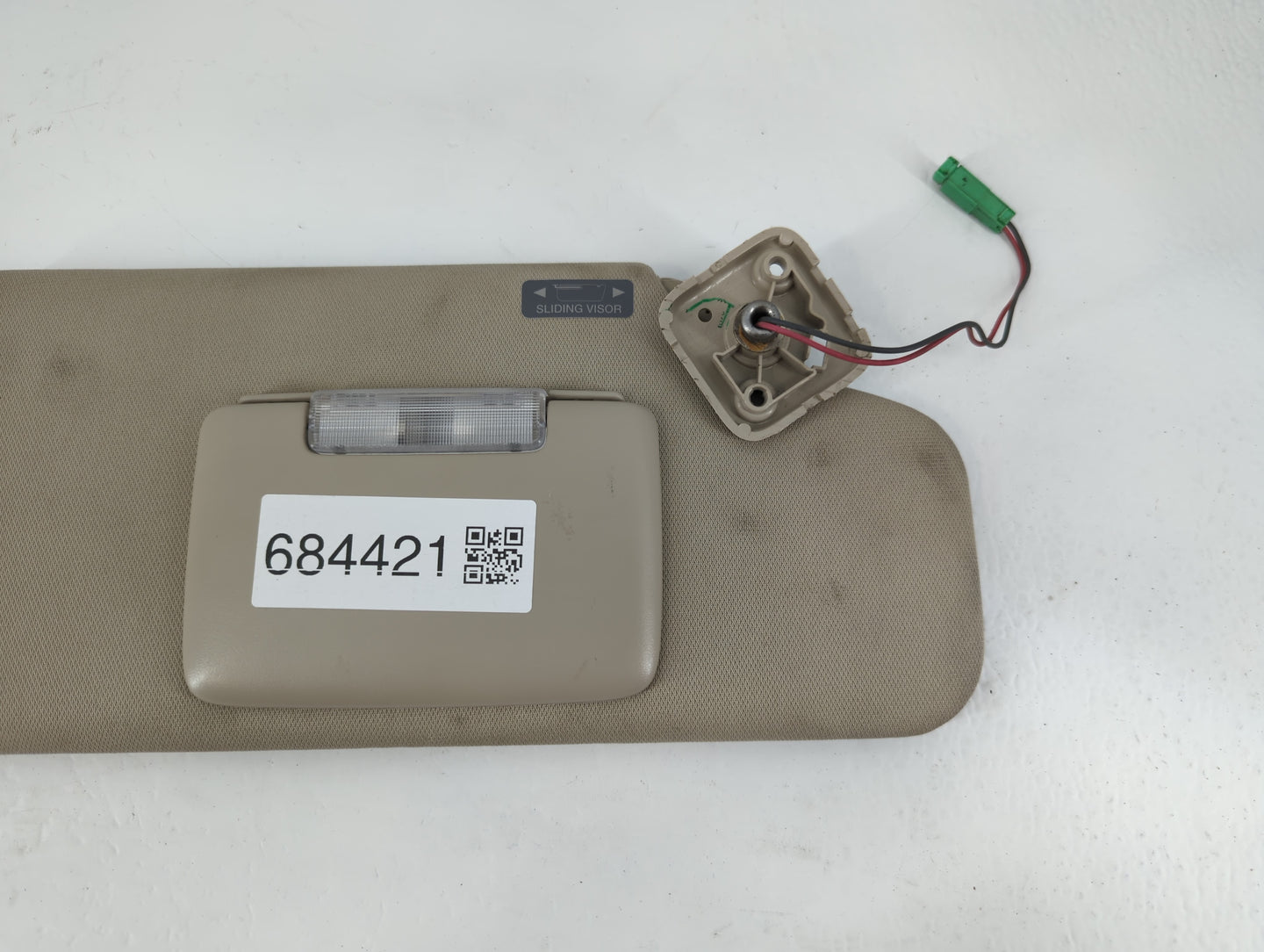 2011-2014 Ford Edge Sun Visor Shade Replacement Passenger Right Mirror Fits Fits 2011 2012 2013 2014 2015 OEM Used Auto Part