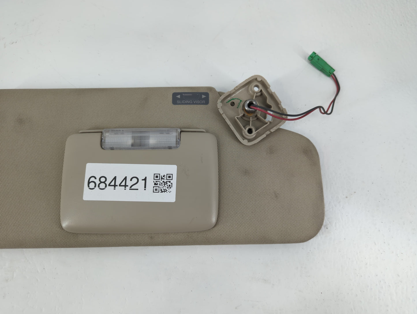 2011-2014 Ford Edge Sun Visor Shade Replacement Passenger Right Mirror Fits Fits 2011 2012 2013 2014 2015 OEM Used Auto Part