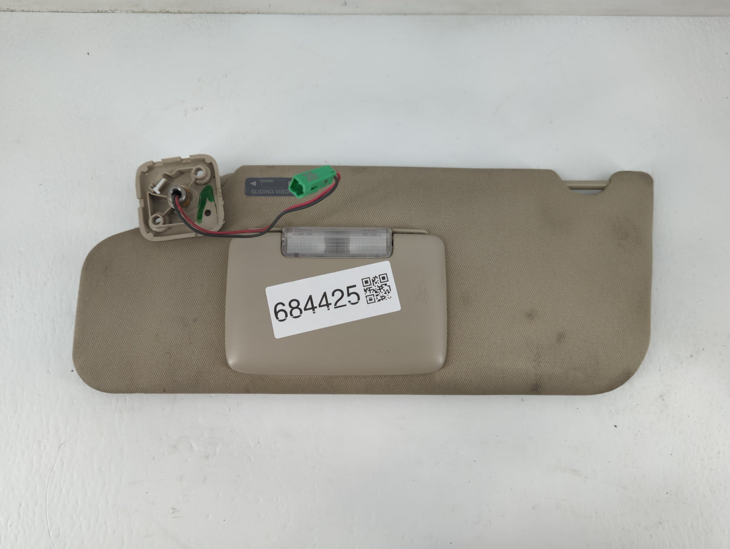 2011-2014 Ford Edge Sun Visor Shade Replacement Driver Left Mirror Fits Fits 2011 2012 2013 2014 OEM Used Auto Parts - Oemus