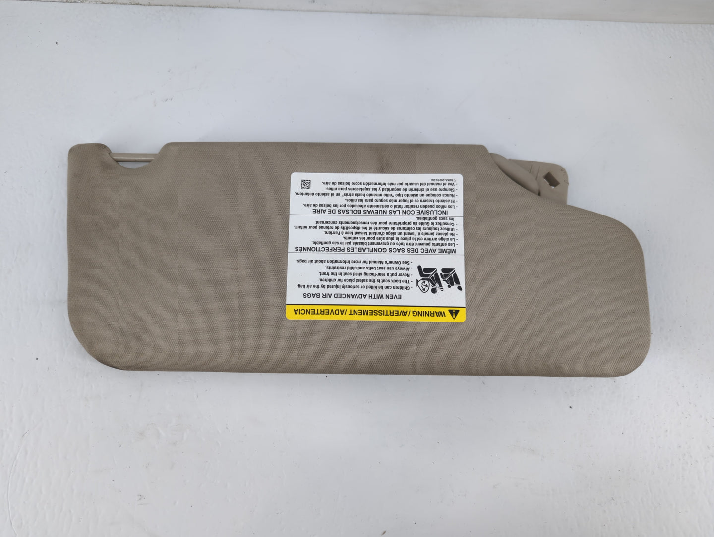 2011-2014 Ford Edge Sun Visor Shade Replacement Driver Left Mirror Fits Fits 2011 2012 2013 2014 OEM Used Auto Parts - Oemus