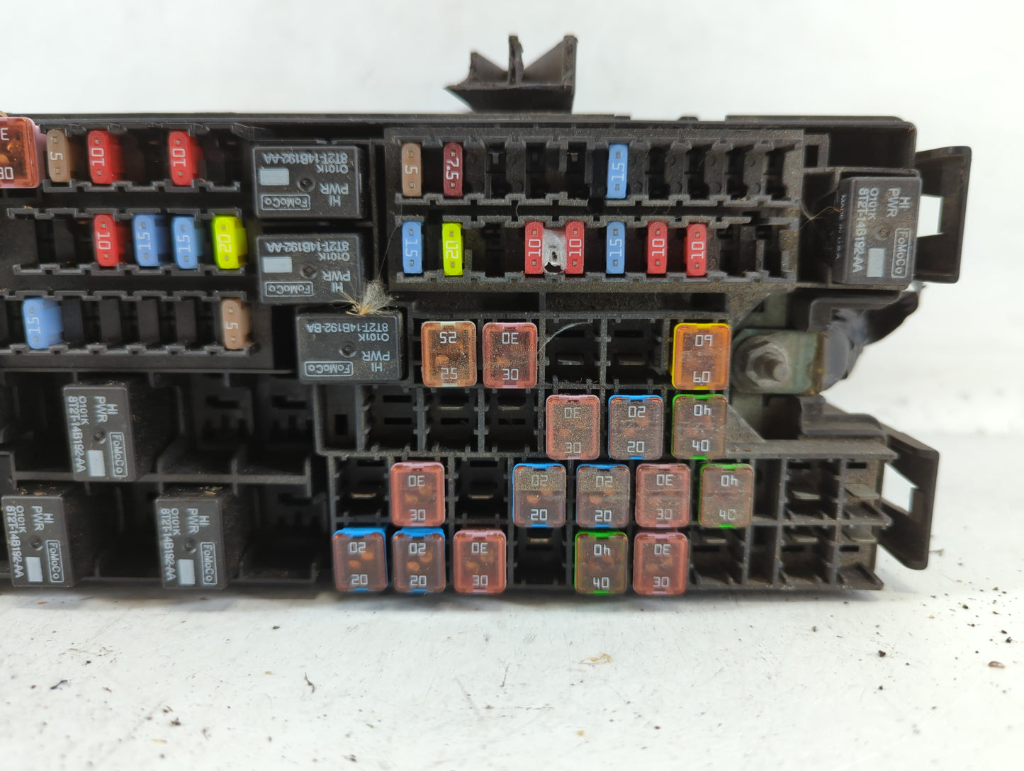 2012-2014 Ford Edge Fusebox Fuse Box Panel Relay Module P/N:CT4T-14290-LH Fits Fits 2012 2013 2014 OEM Used Auto Parts - Oem