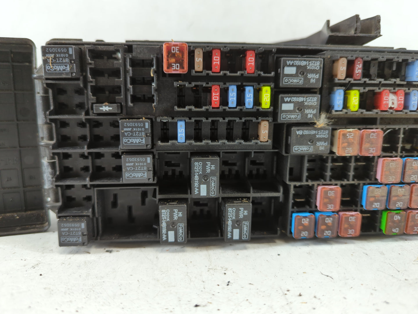 2012-2014 Ford Edge Fusebox Fuse Box Panel Relay Module P/N:CT4T-14290-LH Fits Fits 2012 2013 2014 OEM Used Auto Parts - Oem
