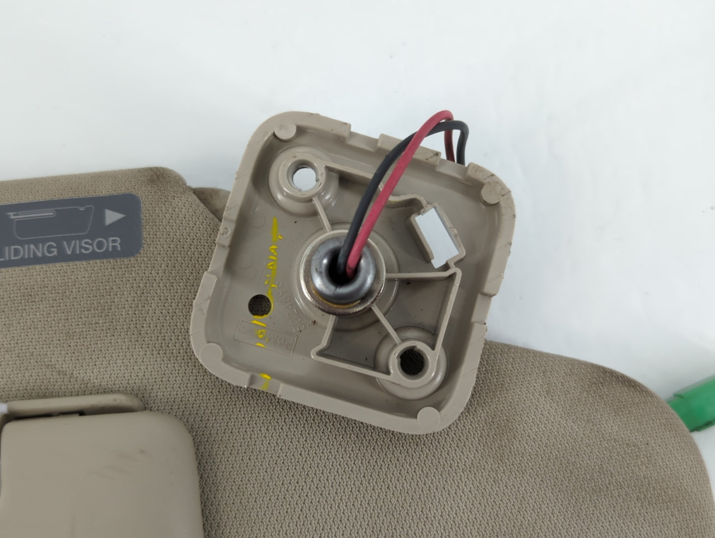 2011-2014 Ford Edge Sun Visor Shade Replacement Passenger Right Mirror Fits Fits 2011 2012 2013 2014 2015 OEM Used Auto Part
