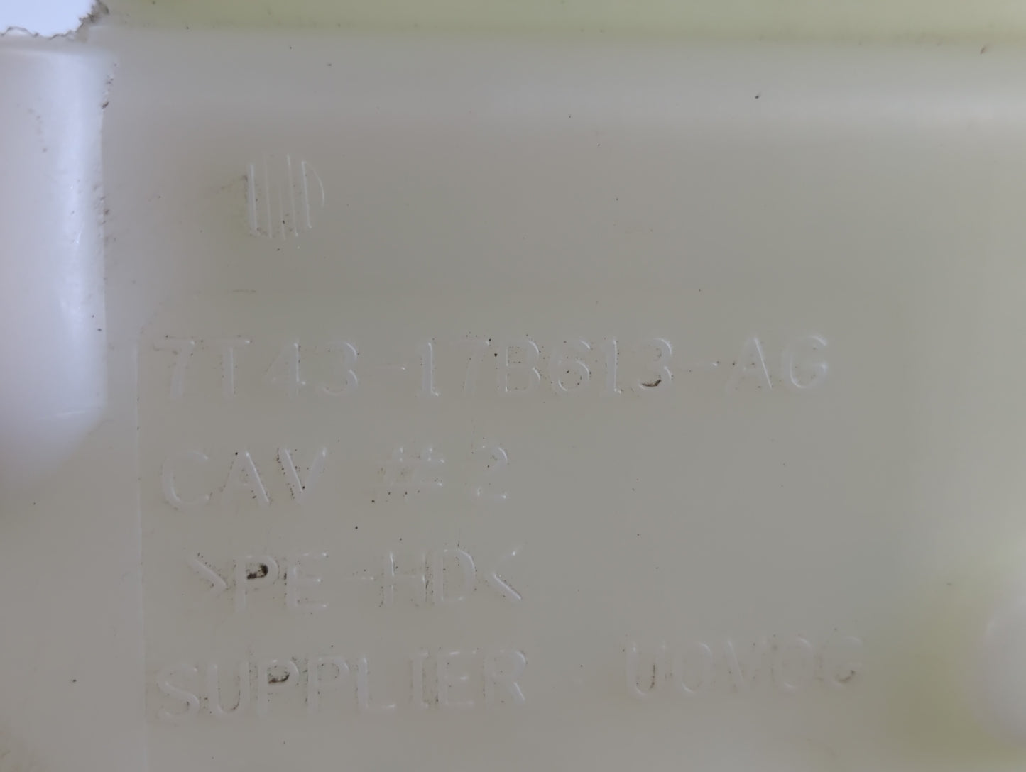 2007-2014 Ford Edge Windshield Washer Fluid Reservoir Bottle Oem - Oemusedautoparts1.com